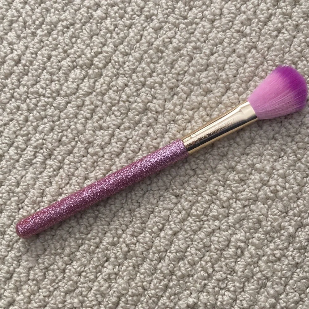 NEW Slmissglam Beauty Makeup Brush Sparkly Pink Ombré Powder Tool NWOT - Picture 5 of 6